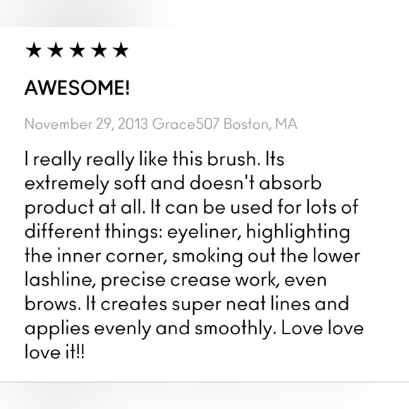 Mac Cosmetics 209S Eyeliner Brush Brand New in Package Authentic - Picture 6 of 9